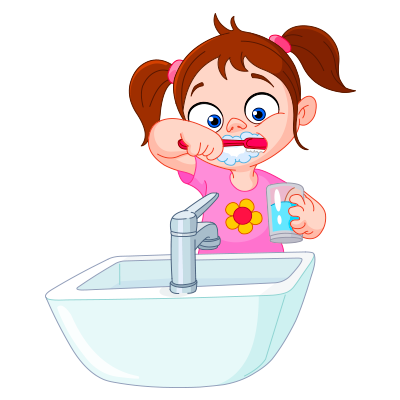 Cepillarse los dientes